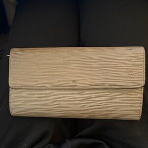 Louis Vuitton grey Epi Leather Women's Wallet